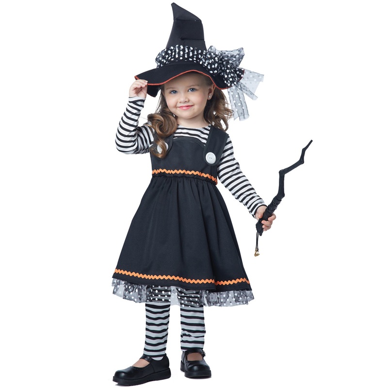 Crafty Little Witch Toddler Costume Medium (3-4)