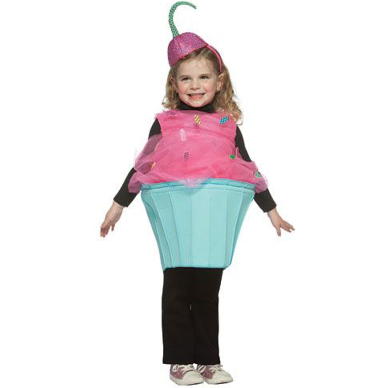 Cupcake Toddler Costume 3-4T