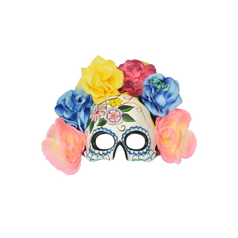 Ethereal Garden Day of the Dead Mask Standard