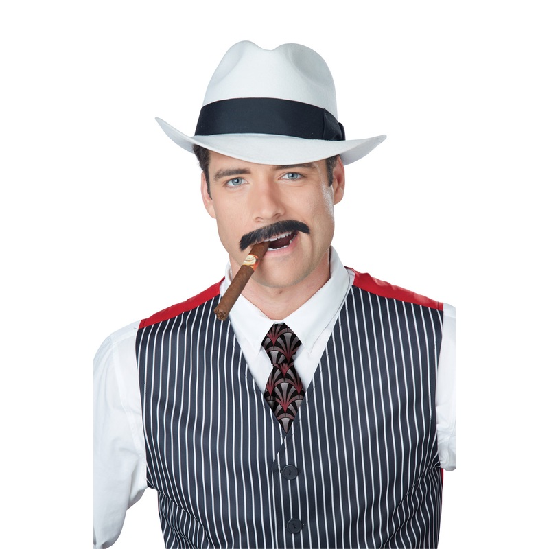 Gangster Stache (Brown) Standard
