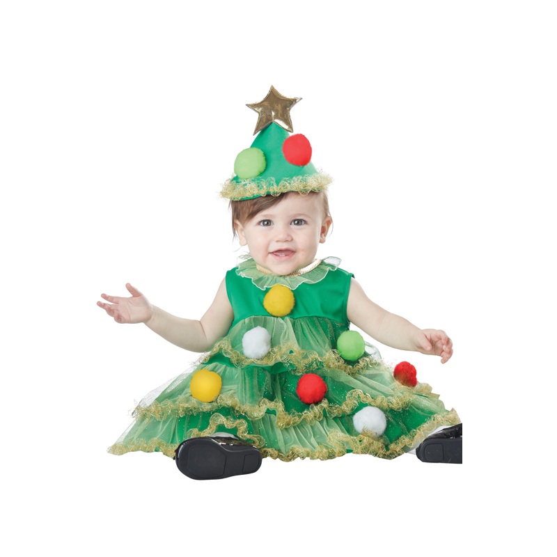 Lil' Christmas Tree Infant Costume 12-18 Mos.