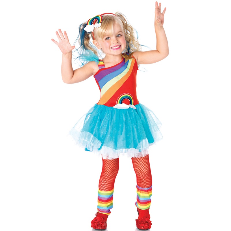 Rainbow Doll Toddler Costume XXS (2T-3T)