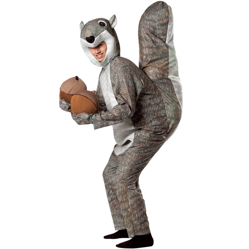 Squirrel Adult Costume One Size