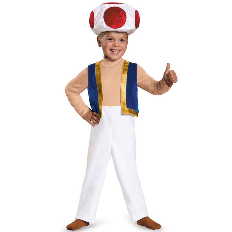 Toad Toddler Costume Small (2T)