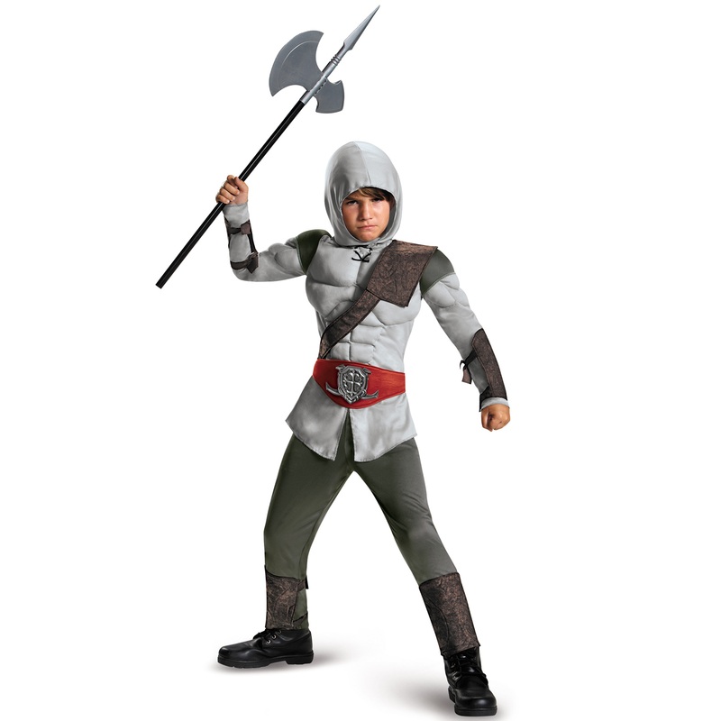Assassin Muscle Child Costume Small (4-6)