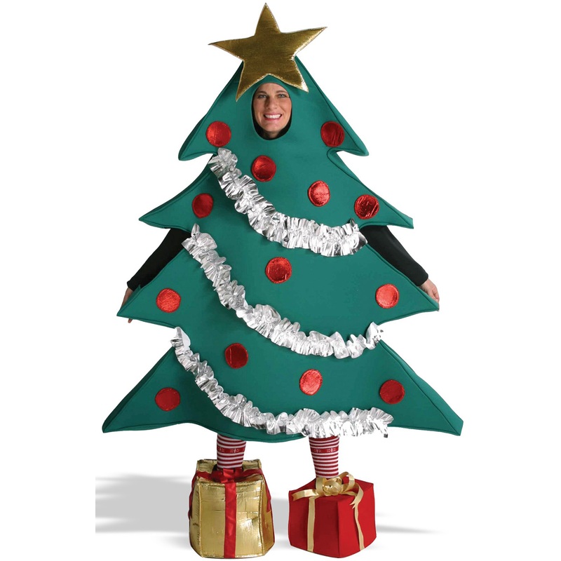 Christmas Tree Adult Costume One Size