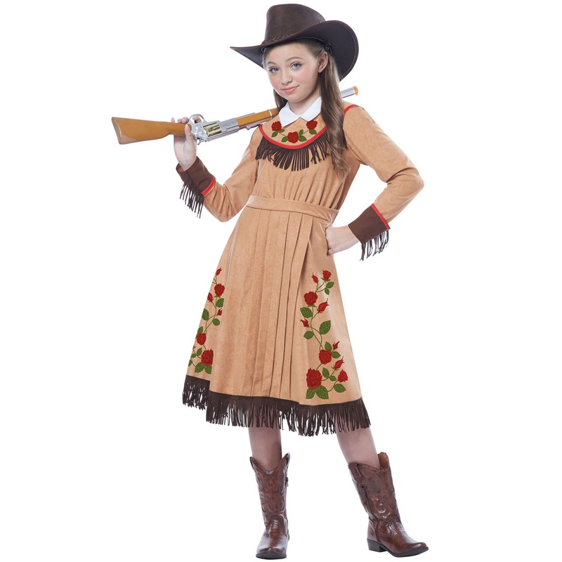 Cowgirl/Annie Oakley Child Costume Medium