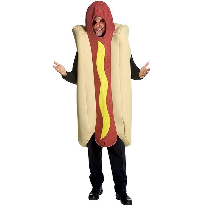 Deluxe Hot Dog Adult Costume One Size