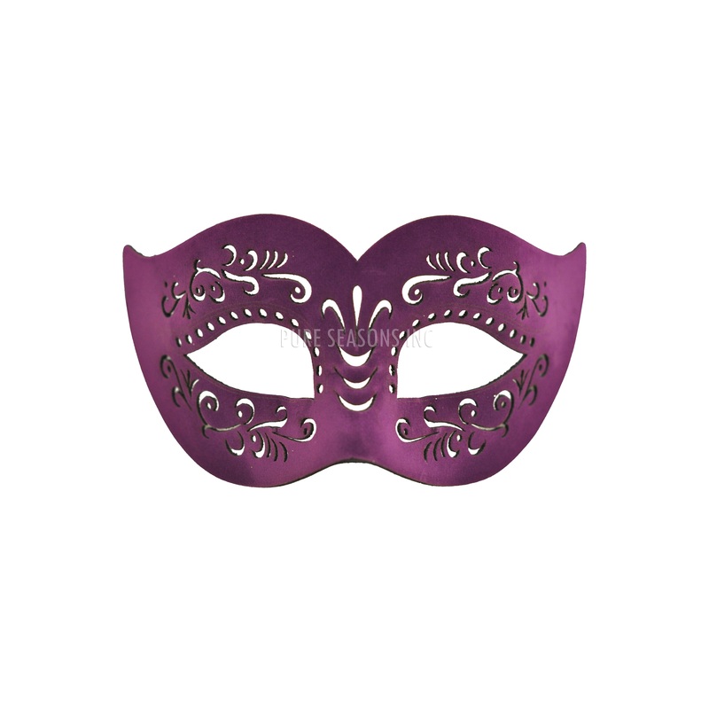 Divine Stranger Masquerade Mask (Purple) Standard