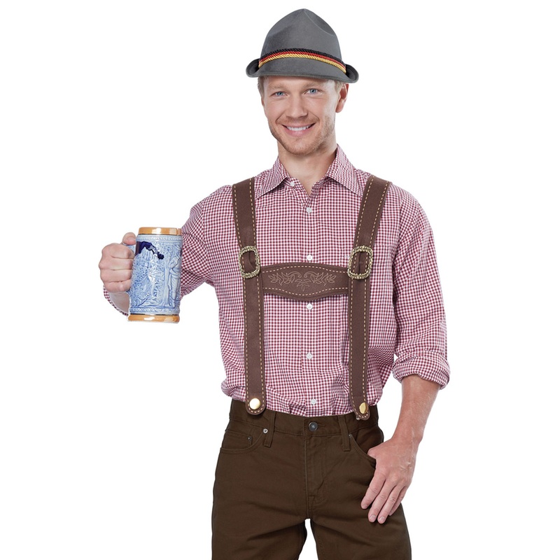 Lederhosen Adult Costume Kit One Size
