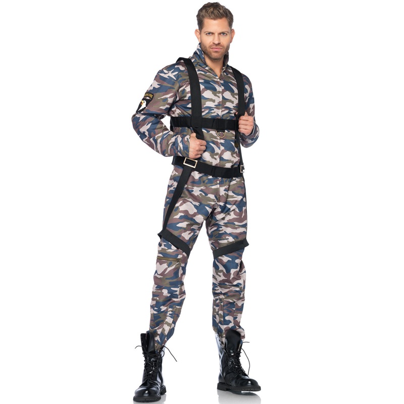 Paratrooper Adult Costume Medium