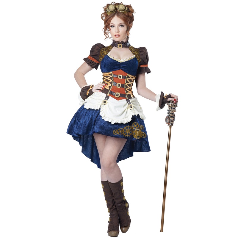 Steampunk Fantasy Adult Costume X-Small