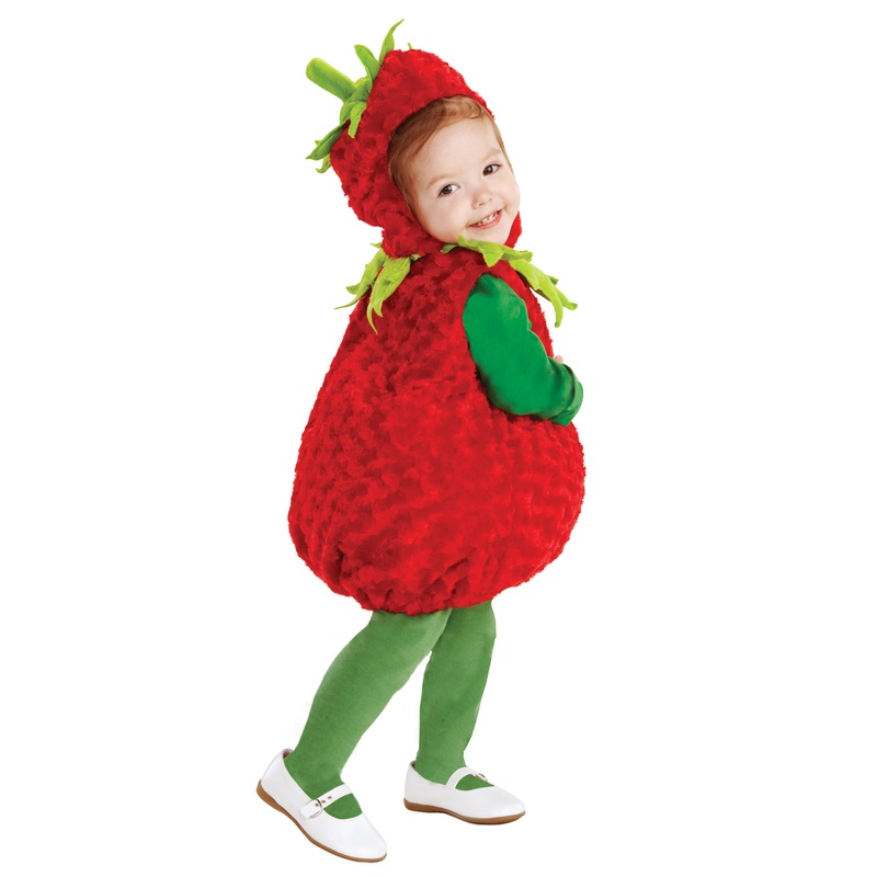 Strawberry Toddler Costume Medium