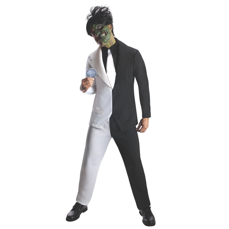 Two-Face Adult Costume Large
