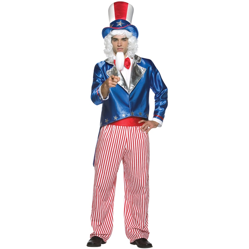 Uncle Sam Adult Costume One Size