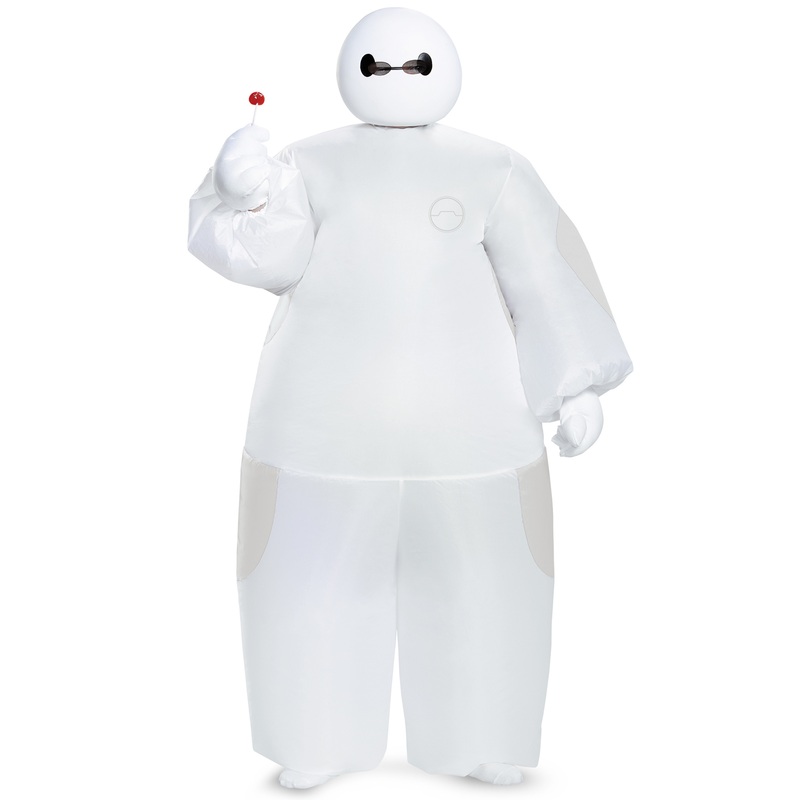 White Baymax Inflatable Child Costume Standard