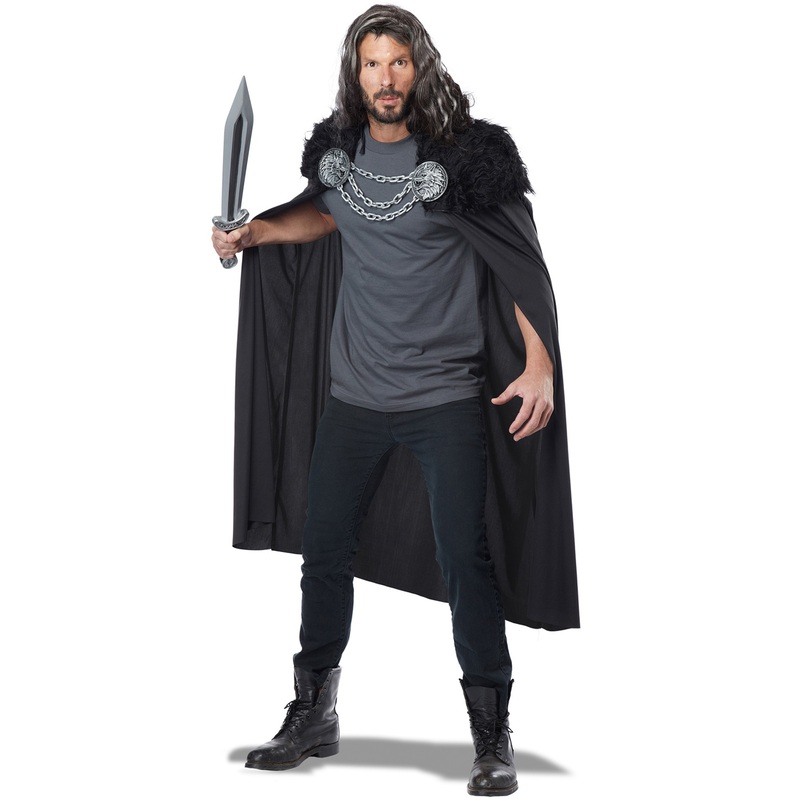 Wolf Clan Warrior Adult Cape One Size