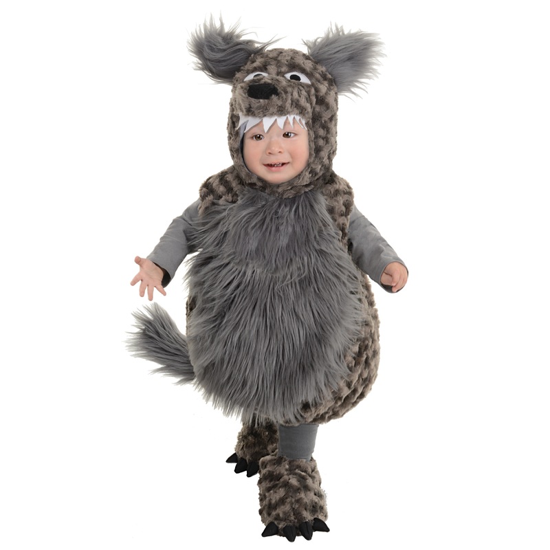 Wolf Toddler Costume Medium