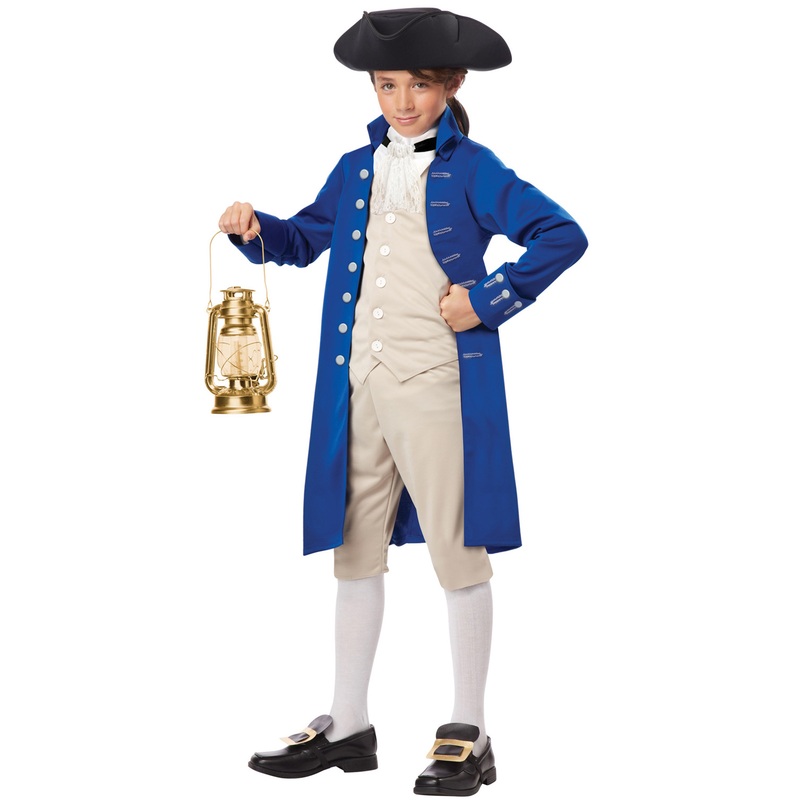 Classic Paul Revere Child Costume Medium