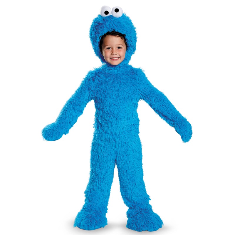Cookie Monster Extra Deluxe Plush Infant/Toddler Costume 6-12 Mos.