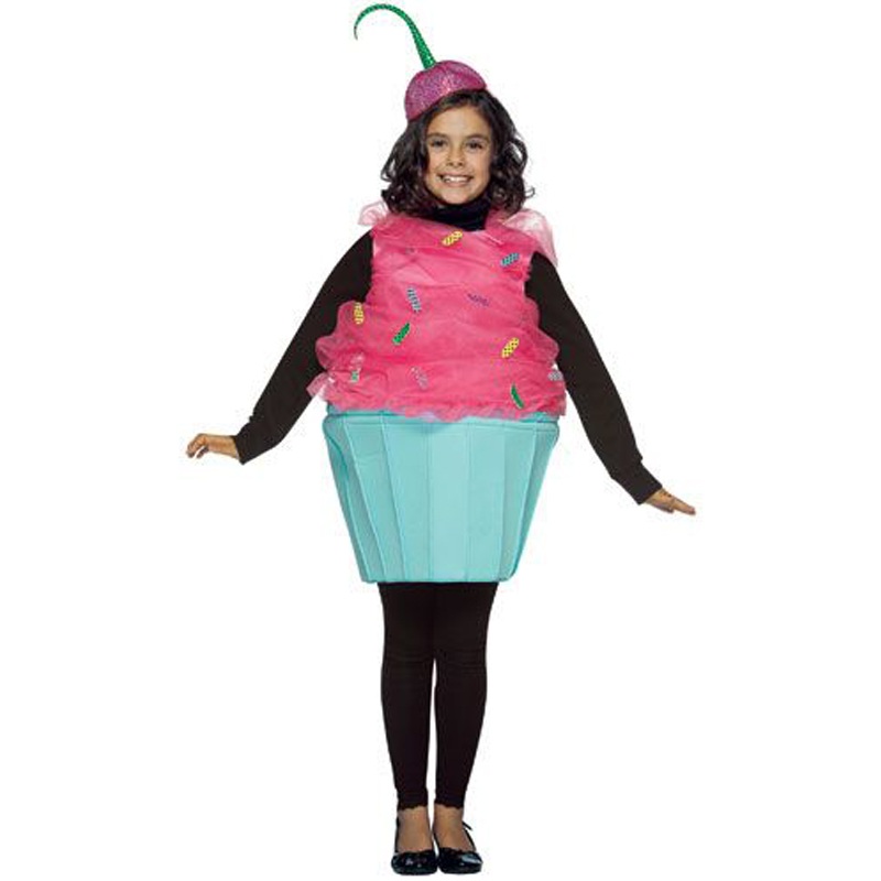 Cupcake Child Costume (7-10) 7-10
