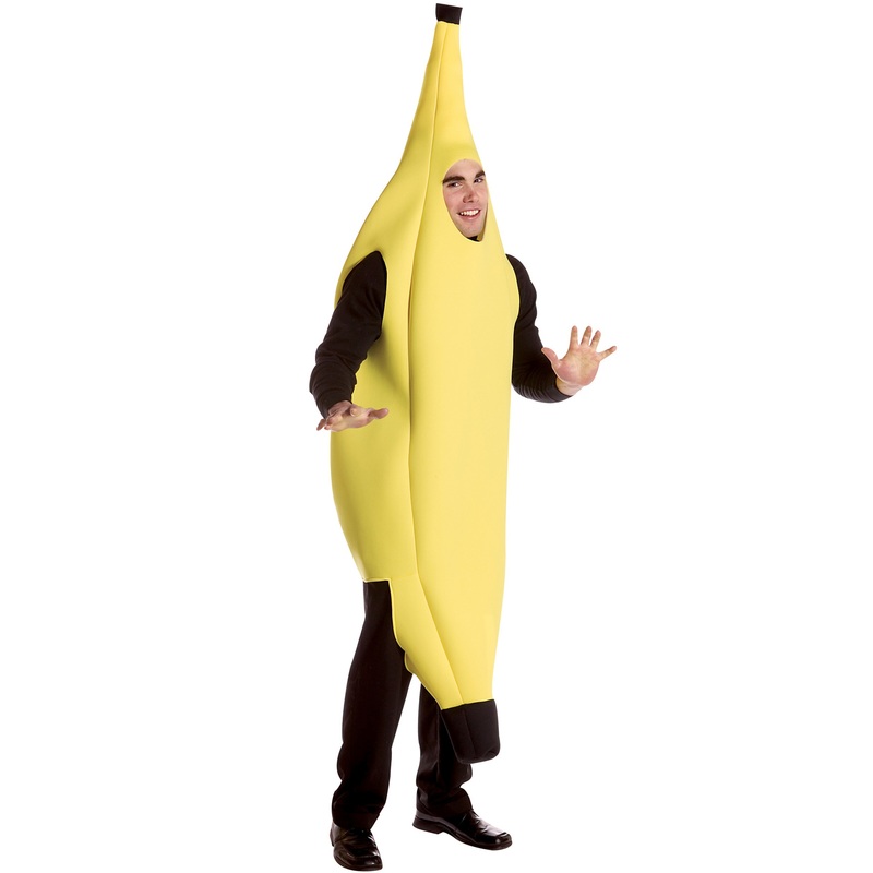 Deluxe Banana Adult Costume One Size