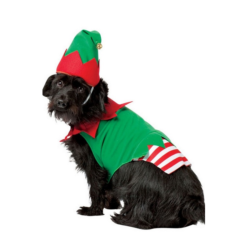 Elf Dog Costume X-Small