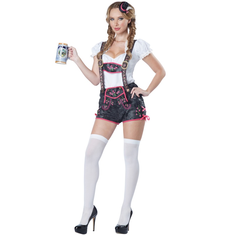 Flirty Lederhosen Adult Costume X-Small