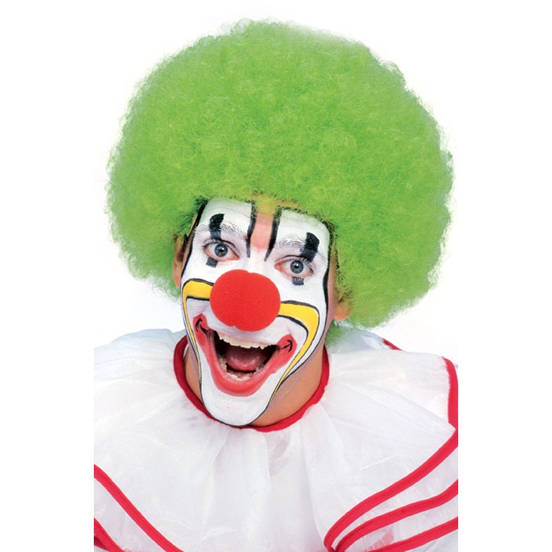 Green Clown Adult Wig Standard