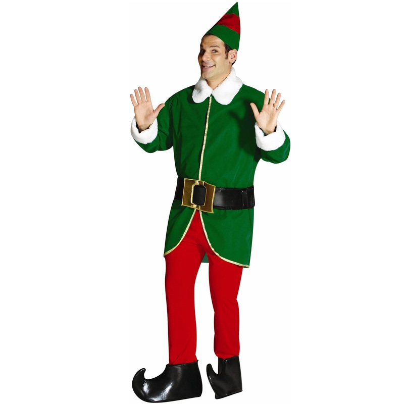 Green Elf Adult Costume One Size