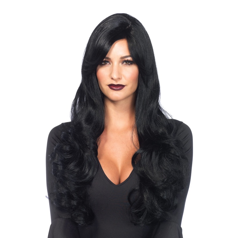 Long Wavy Wig Black