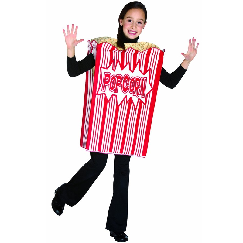 Movie Night Popcorn Child Costume (7-10) 7-10