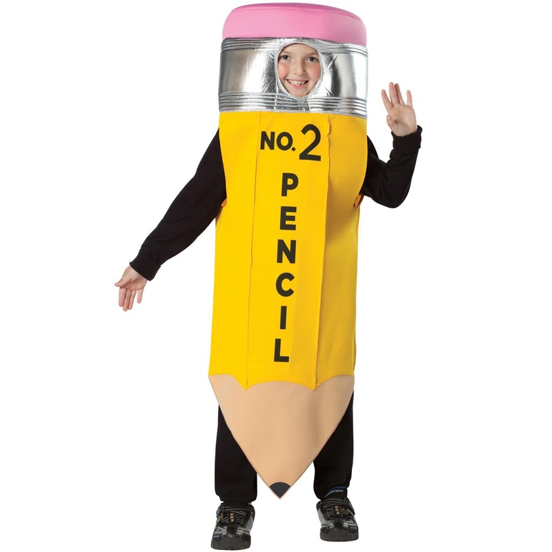 Number 2 Pencil Child Costume (7-10) 7-10