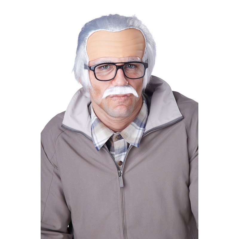 Rude Grandpa Wig Standard