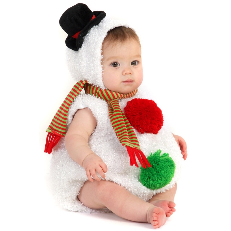 Snowman Infant Costume 6-12 Mos.