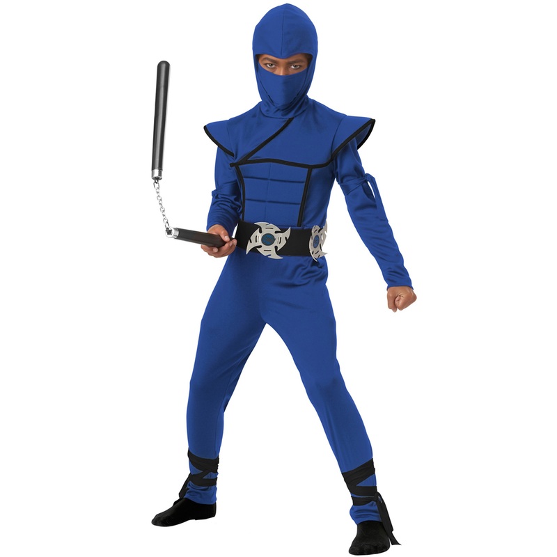 Stealth Ninja Child Costume (Blue) Small