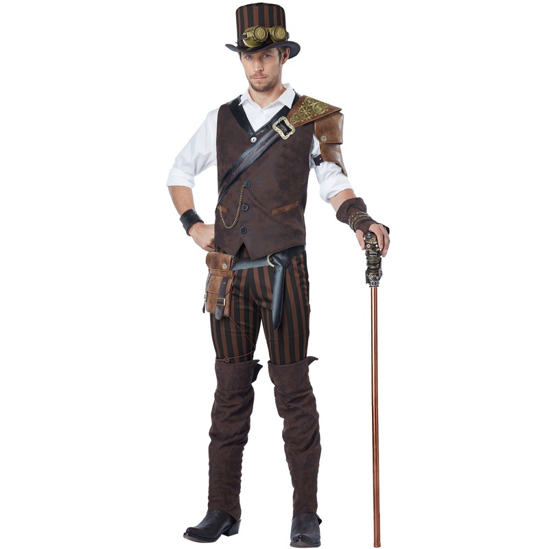 Steampunk Adventurer Adult Costume Small