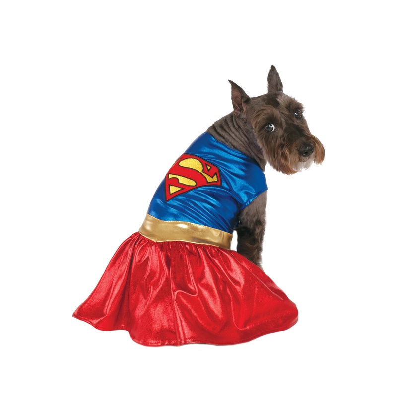 Supergirl Pet Costume Small