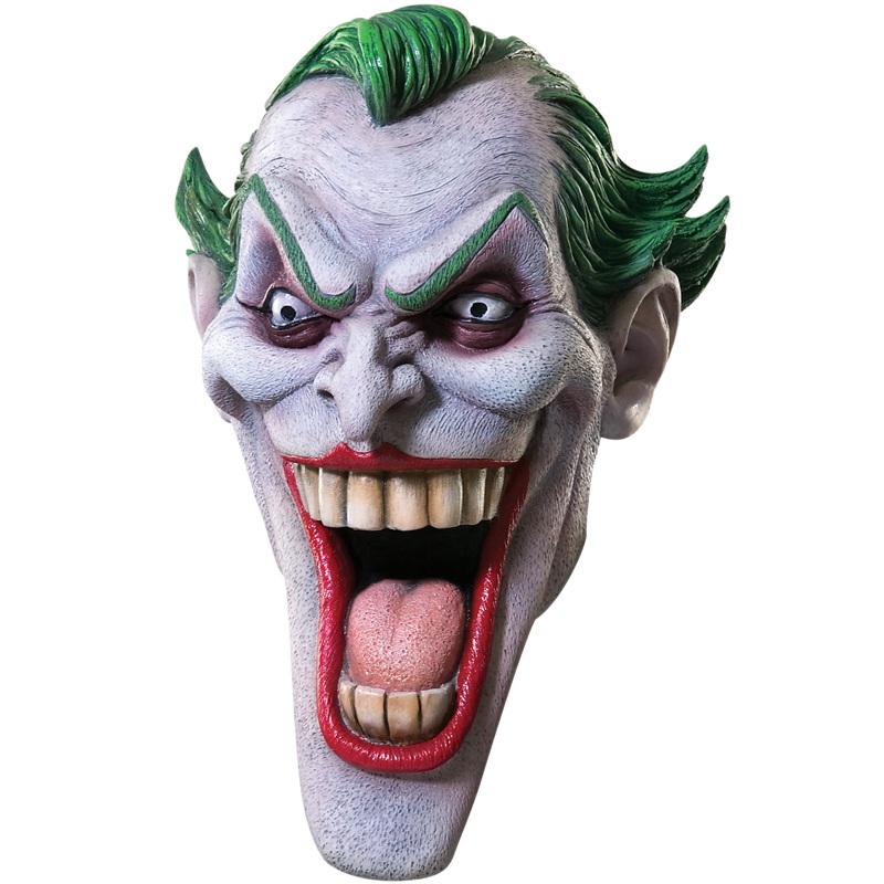The Joker Deluxe Adult Latex Mask Standard