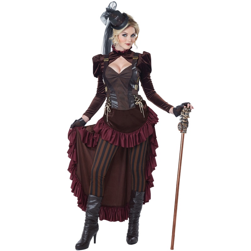 Victorian Steampunk Adult Costume X-Small