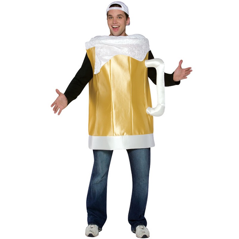 Beer Mug Adult Costume One Size Fits Most