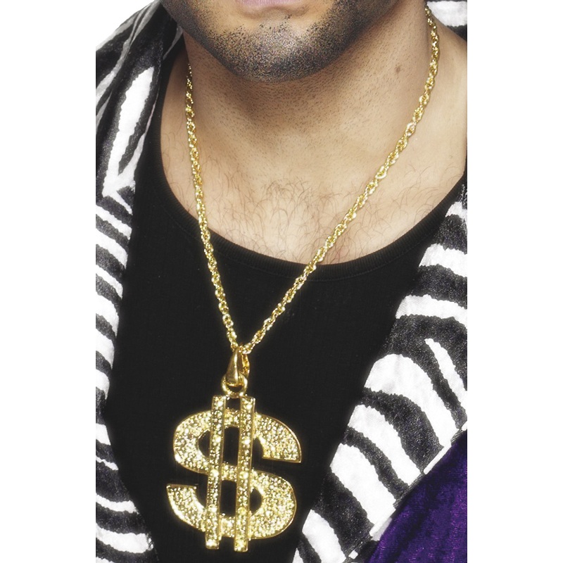 Dollar Sign Medallion (Gold) Standard