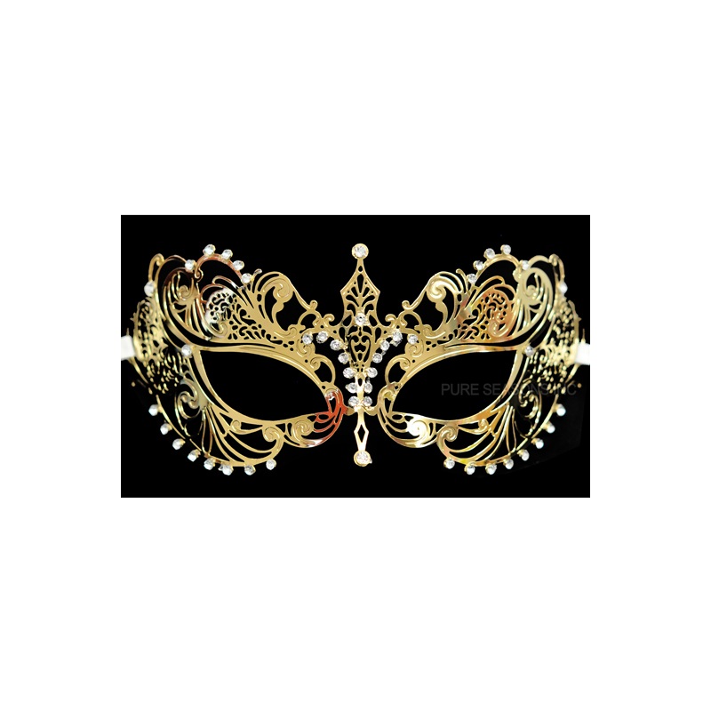 Empress Divine Venetian Mask (Gold) Standard