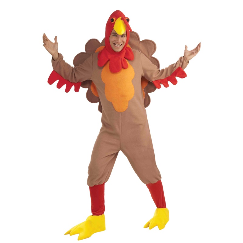 Fleece Turkey Adult Costume Standard