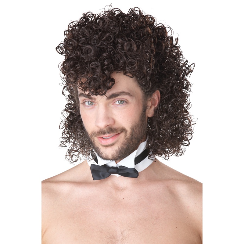 Girl's Night Out Costume Wig (Brown) Standard