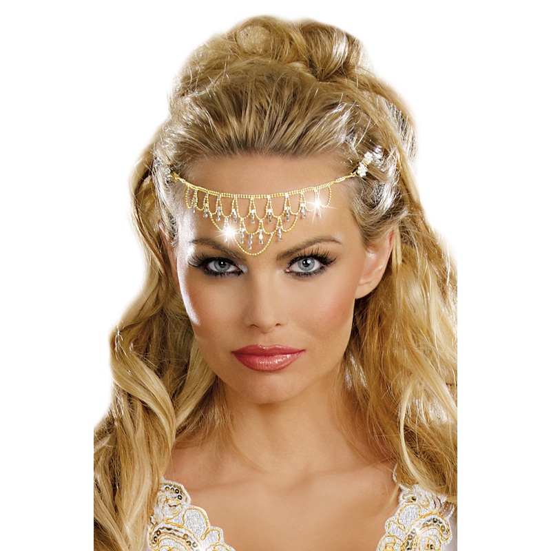 Glittering Rhinestone Headpiece Standard