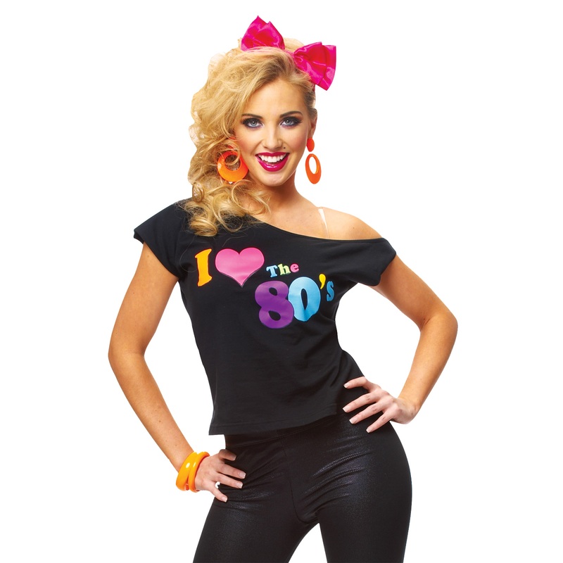 I Love The 80's Shirt Small/Medium