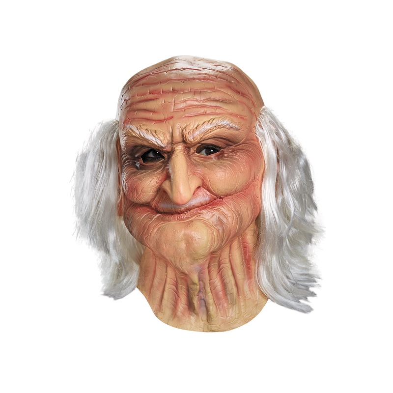 Male Oldie Adult Vinyl Mask Standard