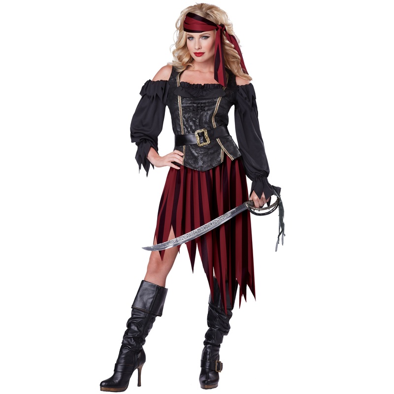 Queen of the High Seas Adult Costume X-Small