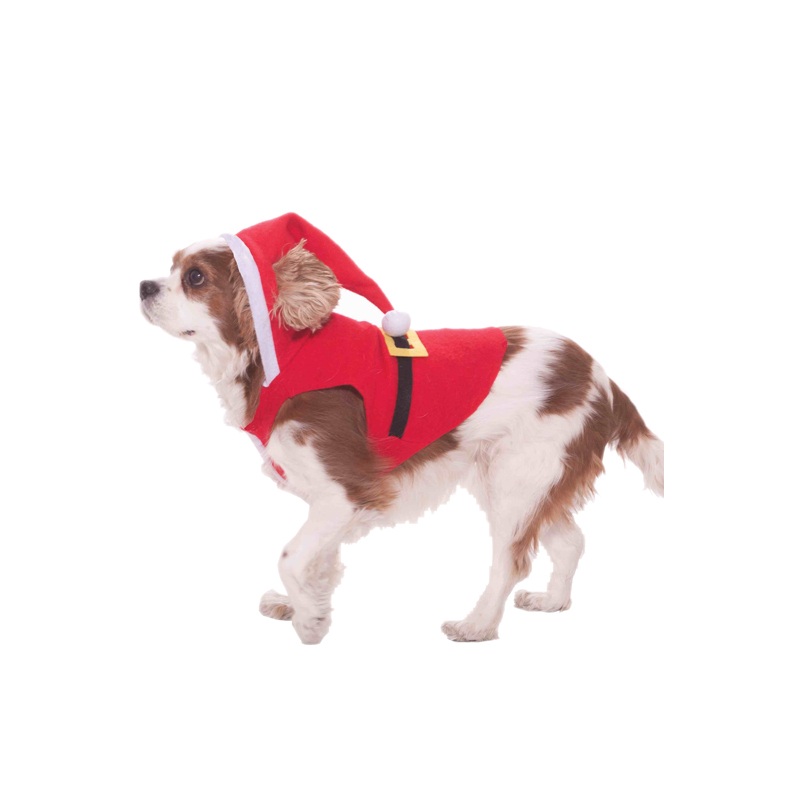 Santa Suit Dog Costume (L) Large